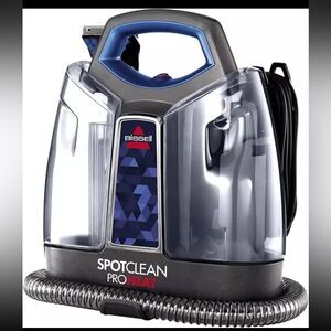 Bissell Spotclean Proheat Portable Spot and Stain Carpet Cleaner, 2694, Blue